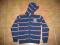 Sweter granatowy z kapturem  na 164 cm