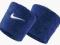 Opaska na rękę Nike frotte - ciemny niebieski