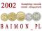 Rocznik 2002 monet obieg. z worków menn. (0,38)