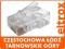 10x RJ-45 WTYK WTYKI KOŃCÓWKA KOŃCÓWKI 1232