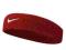 Opaska na głowę NIKE SWOOSH HEADBAND frotte czerw