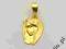 ZŁOTY MEDALIK CHRZEST PREZENT URODZINY ZAWIESZKA