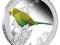 AUSTRALIA 0,5$ 2013 BUDGERIGAR SILVER PROOF