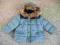 Niebieska Kurtka Zimowa ZARA roz. 78 CZAPKA GRATIS