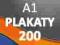 PLAKATY A1 200 szt. -48h- + PROJEKT I KURIER 0 zł