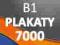 PLAKATY B1 7000szt -offset- PROJEKT I WYSYŁKA 0 zł