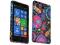 w6 KWIATY etui Gel Nokia Lumia 820 + folia gratis