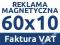 Reklama magnetyczna Folia Magnes 60x10 FVAT