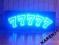 REKLAMA LED 77777 Zew.  80 x 30 cm  diodowa mocna