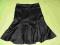 Spódniczka czarna satynowa szkolna 128 pas 60