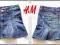 H&amp;M fajna jeansowa spódniczka MINI 134 +