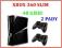 XBOX 360 SLIM 250GB 2 PADY 48 GIER RGH - KINECT