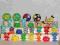 kinder niespodzianki,figurki na sztuki