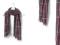 01792 ZARA GIRLS__SZALIK BORDOWY KRATA__ONE SIZE