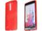 Czerwone elastyczne etui Gel do LG G3 mini + folia