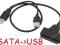 Mostek kabel adapter DVD SSD HDD dysk SATA -2x USB