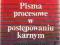 Pisma procesowe w postępowaniu karnym Wzory 1989