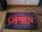 TABLICA REKLAMA SZYLD NEON OPEN REKLAMA ŚWIETLNA