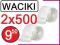 HIT  2x Rolka 1000szt WACIKI BEZPYŁOWE 8 warstwowe