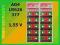 100 x BATERIA AG4-377-LR626-SR626 2017/18r. (TMI)