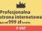 Kompletna Strona Internetowa, WWW, F-VAT, Agencja