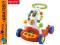 Fisher Price Wesoły Chodzik Pchacz K6670 + GRATIS