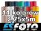 Tło fotograficzne 2,75x5m 11 kolorów tła + tuleja