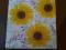SERWETKI DO DECOUPAGE 1szt. = 60gr. SŁONECZNIKI