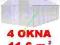 SZKLARNIA ALUMINIOWA 11,6m2,18m3 PŁYTY POLIWĘGLAN
