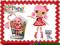 LALALOOPSY LALKA DUŻA SCARLET CZERWONY KAPTUREK