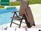 KRZESŁO LEŻAK OGRODOWY REGULACJA TECHNORATTAN