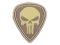 GFC - Naszywka 3D - Punisher Skull Tan