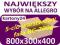 800x300x400 5-warstwowy falaBC-700g Kartony 10szt