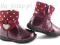 LAKIERKI BOTKI KOZACZKI BORDOWE KOZAKI r.22/14cm