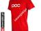 Koszulka POC Corp TEE Red Rozmiar XL