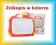 Znikopis kolorowy 69305 tablica  zmagnetyczna TANI
