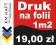 Folia samoprzylepna monomeryczna 1440 DPI 1m2 FV