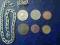 ZESTAW BARDZO STARYCH MONET+ SREBRO