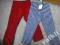 SPODNIE  legginsy NEXT 3-4 LAT 104 CM w paski nowe