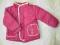 Różowa kurtka na zimę TOPOLINO rozm. 74cm 9mc