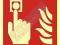 ZNAK PPOŻ BHP Alarm pożarowy ISO 7010