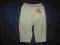 spodnie dresowe 6-9 m-cy białe bdb stan