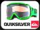 GOGLE QUIKSILVER HUBBLE MIRROR GRN NA SNOWBOARD