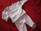 MOTHERCARE KOMPLET WELUROWY BIAŁY R. 56