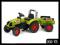 FALK traktor na pedały z przyczepą claas (1040B)