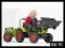 FALK traktor na pedały z przyczepą CLAAS (1040M)