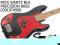 SQUIER PETE WENTZ PRECISION BASS BLK (124)