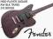 FENDER MOD PLAYER JAGUAR RW BLK TRANS (107)