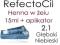 Refectocil Henna w żelu do brwi rzęs 2.1 Niebieska