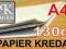 PAPIER KREDOWY A4 130g- KREDA -1000 ARK- GLOSS/MAT